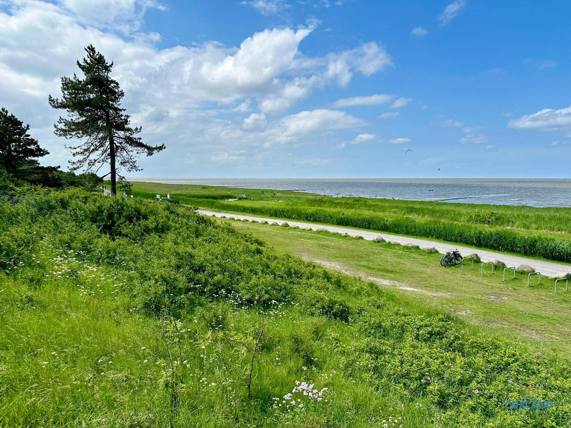 Auszeit Am Wernerwald Im Haus Frauenpreiss Lägenhet Cuxhaven Exteriör bild